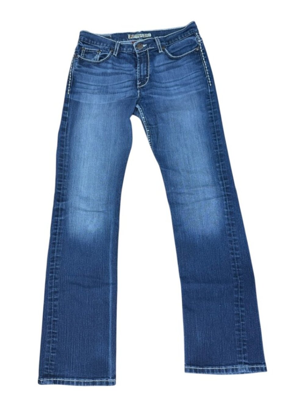 BKE Drew Stretch Bootcut Jeans - Dark Wash - Size 28